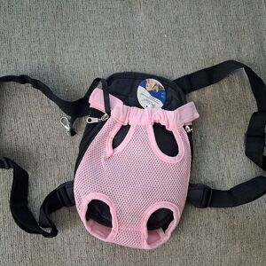 Pink Pet Carrier Backpack